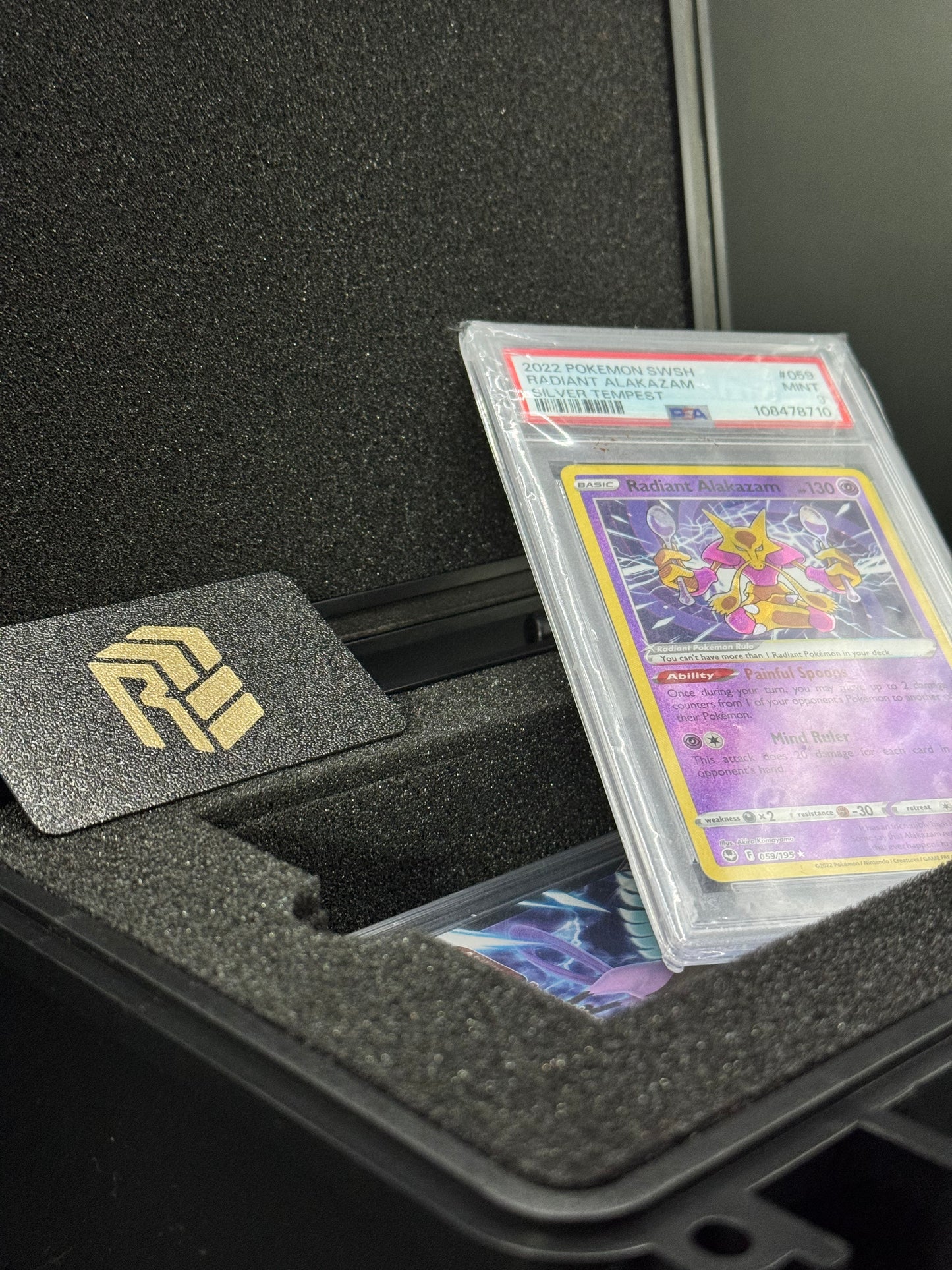 10 Slot Graded Pokemon Card Storage Case
