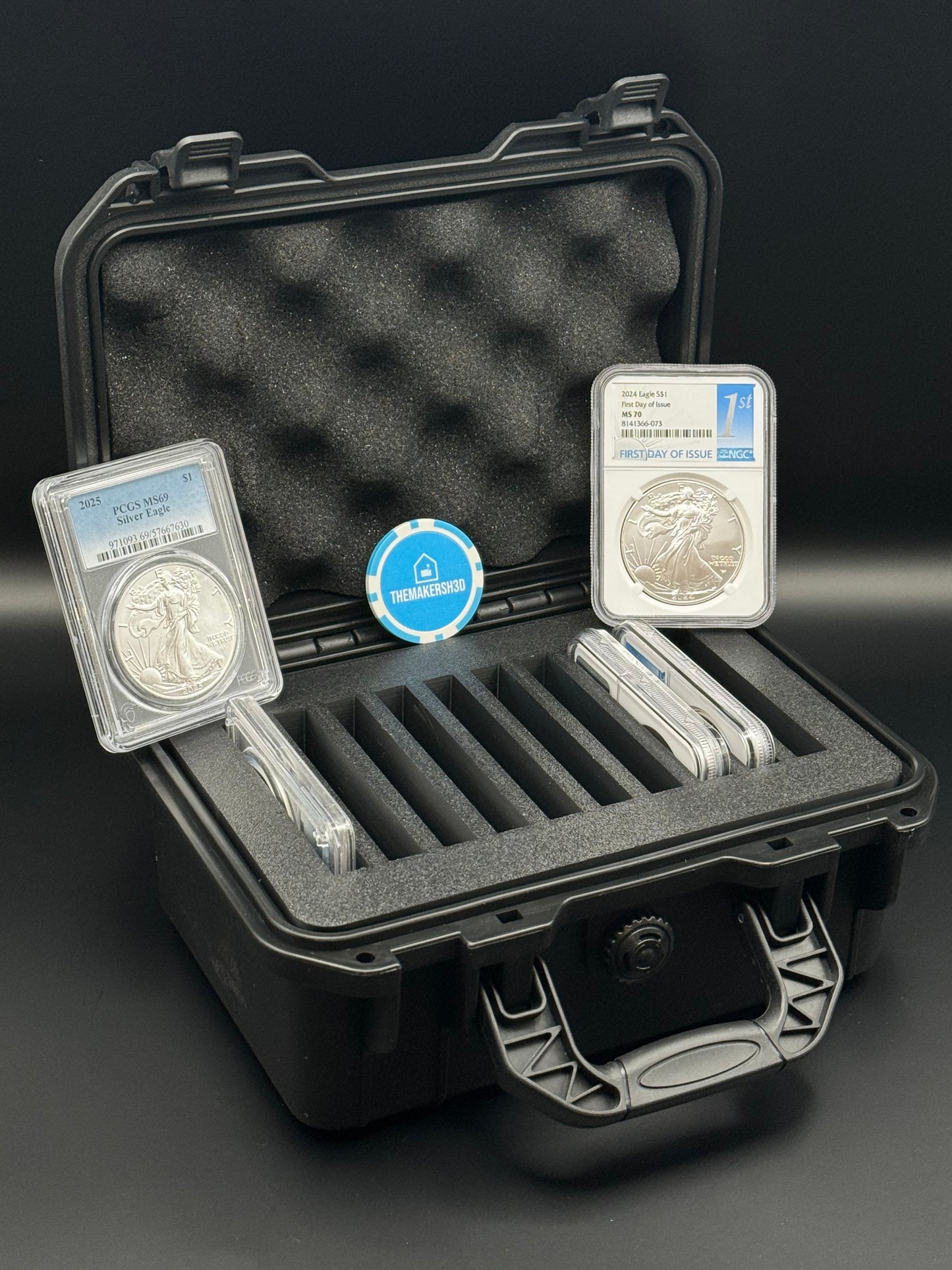 10x NGC & PCGS Storage